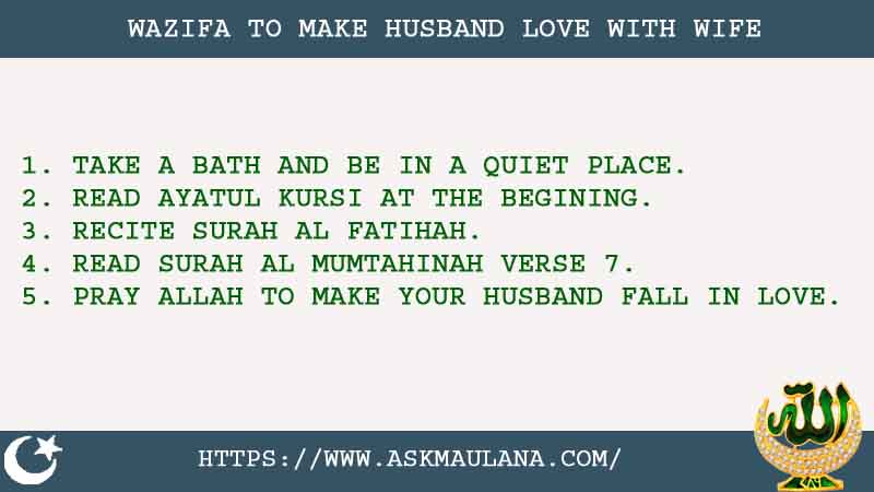 5 Strong Wazifa To Make Husband Love With Wife