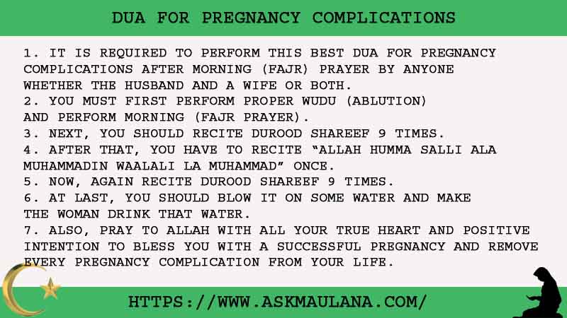 7 Strong Dua For Pregnancy Complications