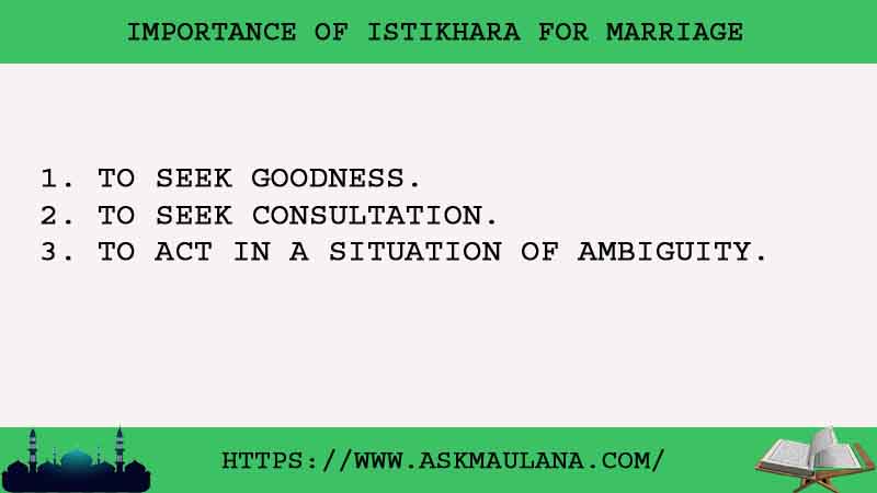 3 Importance of Istikhara For Marriage