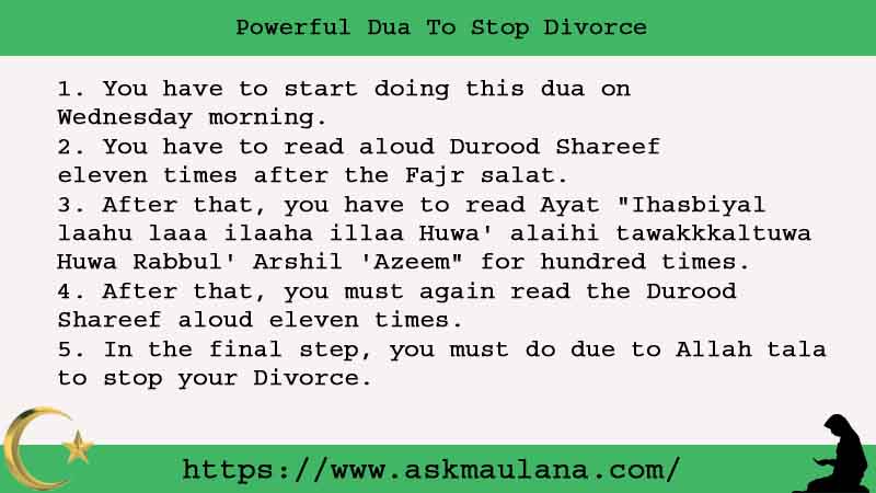 5 Powerful Dua To Stop Divorce