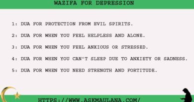 5 Powerful Wazifa For Depression